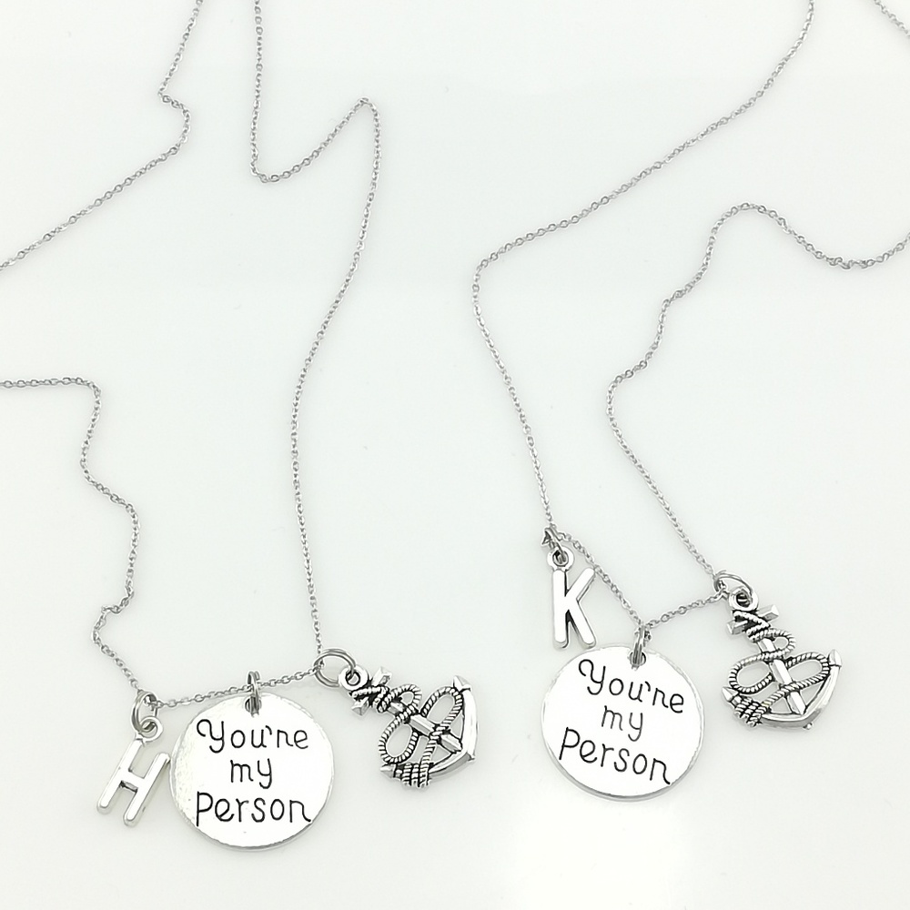You’re My Person Necklace – Italic Lettering